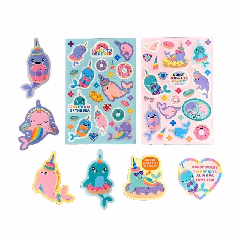 Stickiville Stickers: Nom Nom Narwhals ? Scented