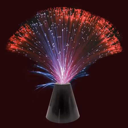 Färgskiftande Fiberoptisk Lampa - Fiber optic multicolor light