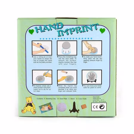 Handavtryck i Gips - Hand Imprint