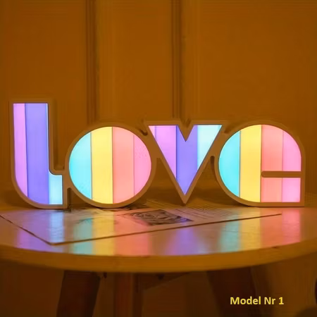 Love ledlampa