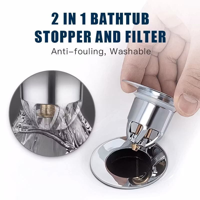 Multifunktionellt avloppsfilter 2-pack