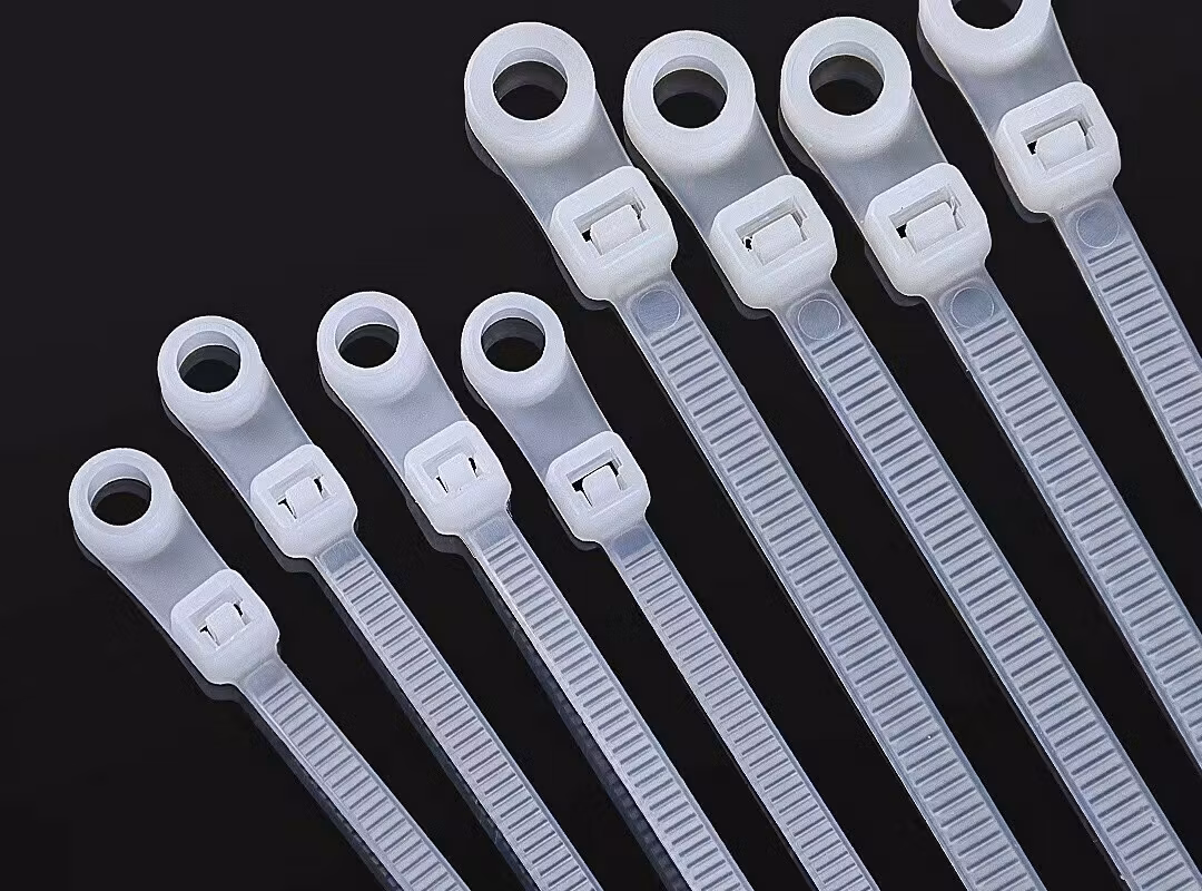 Kabel-buntband med skruvhål 100-pack