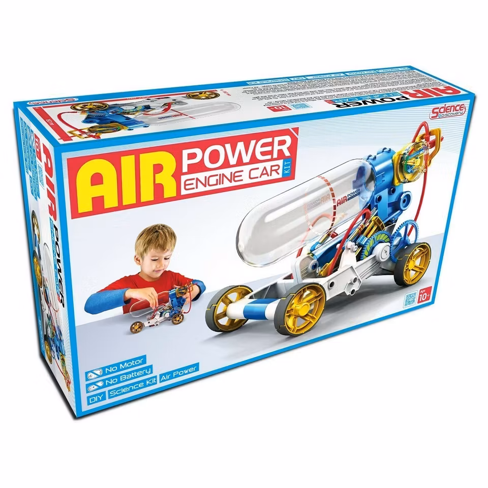 Air Power Engine Car Kit