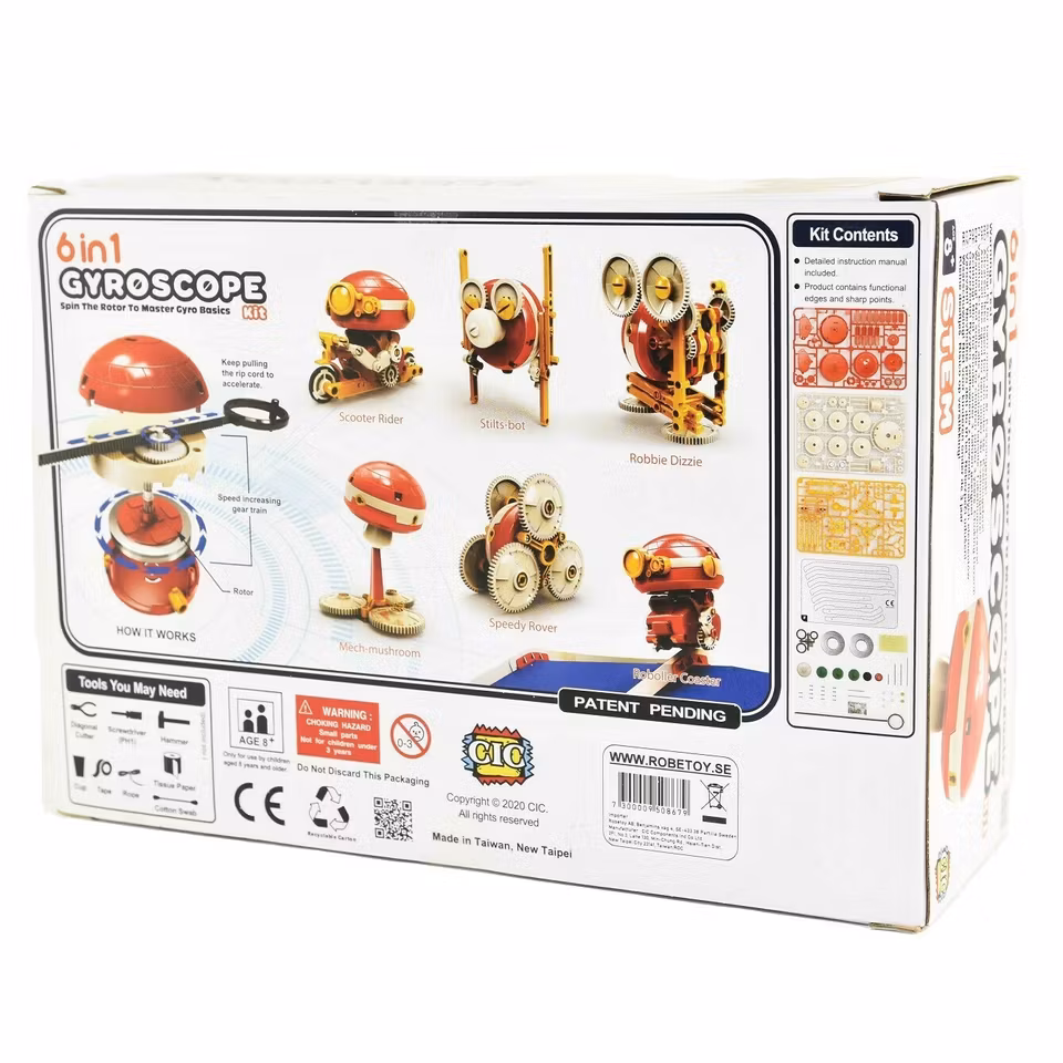 Gyroscope science kit 6 i 1