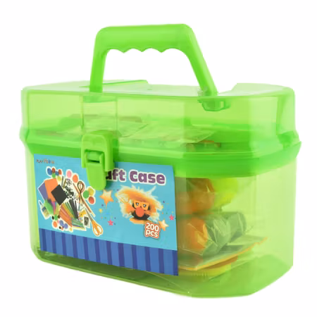 Hantverkslåda - Craft case green