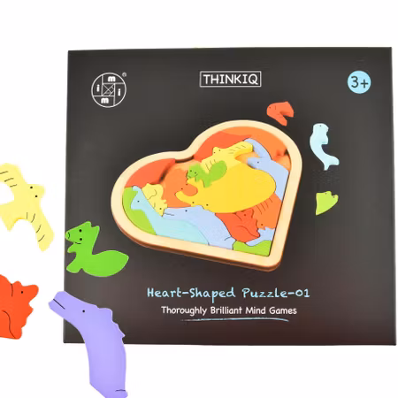 Puzzle hart 19 delar