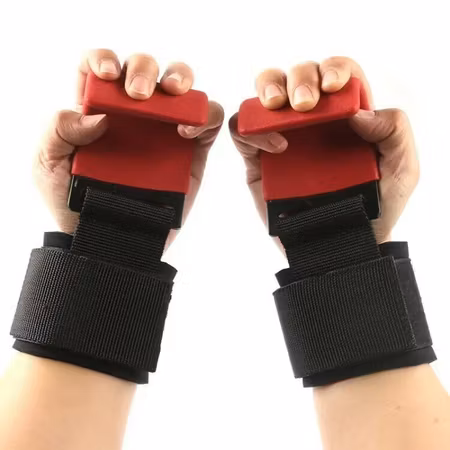 Tyngdlyftskrokar - Handgreppsstöd 1 Par