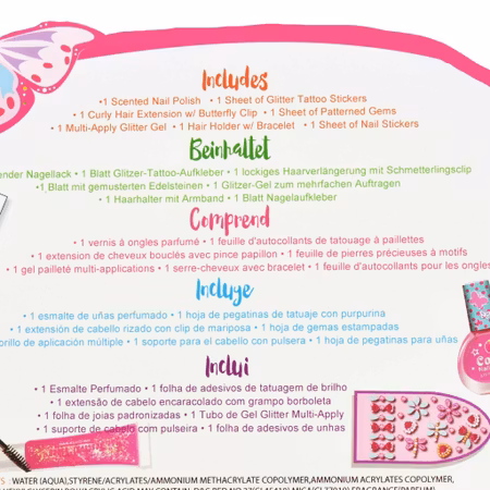 Butterfly beauty nails set