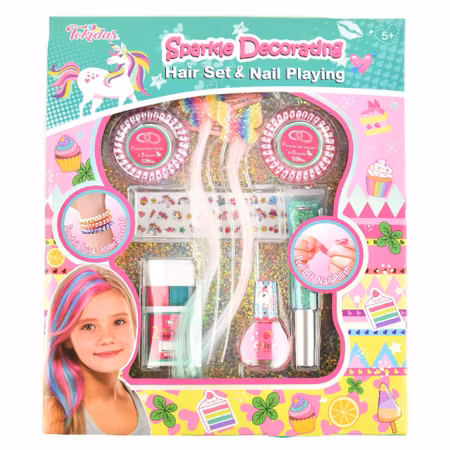 Sparkle Hår och Nagelkit Barn