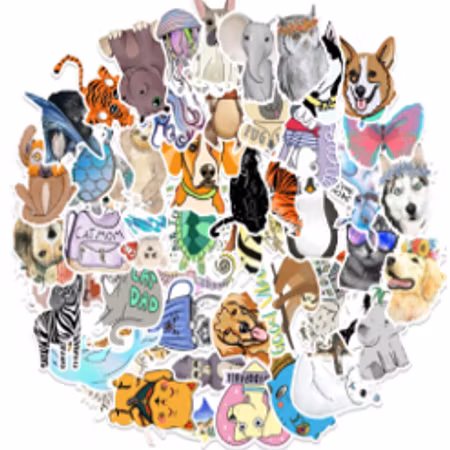 Stickers 50-pack