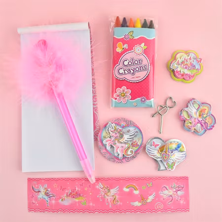 Unicorn box med anteckningsblock - Box unicorn