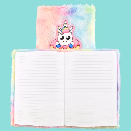 Anteckningsbok Fluffy Unicorn