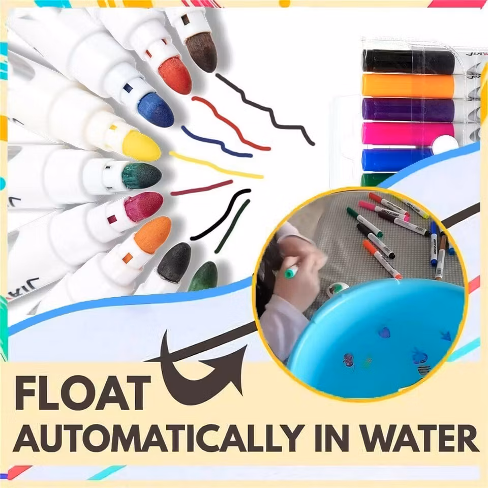 Magiska vattenpennor