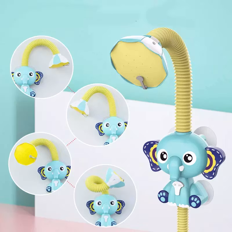 Badleksak elefant sprinklerdusch