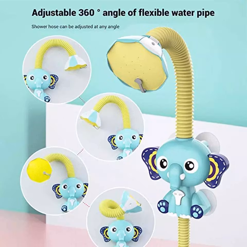 Badleksak elefant sprinklerdusch