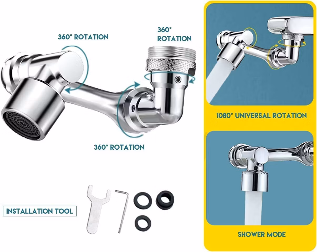 Roterande kran 1080°