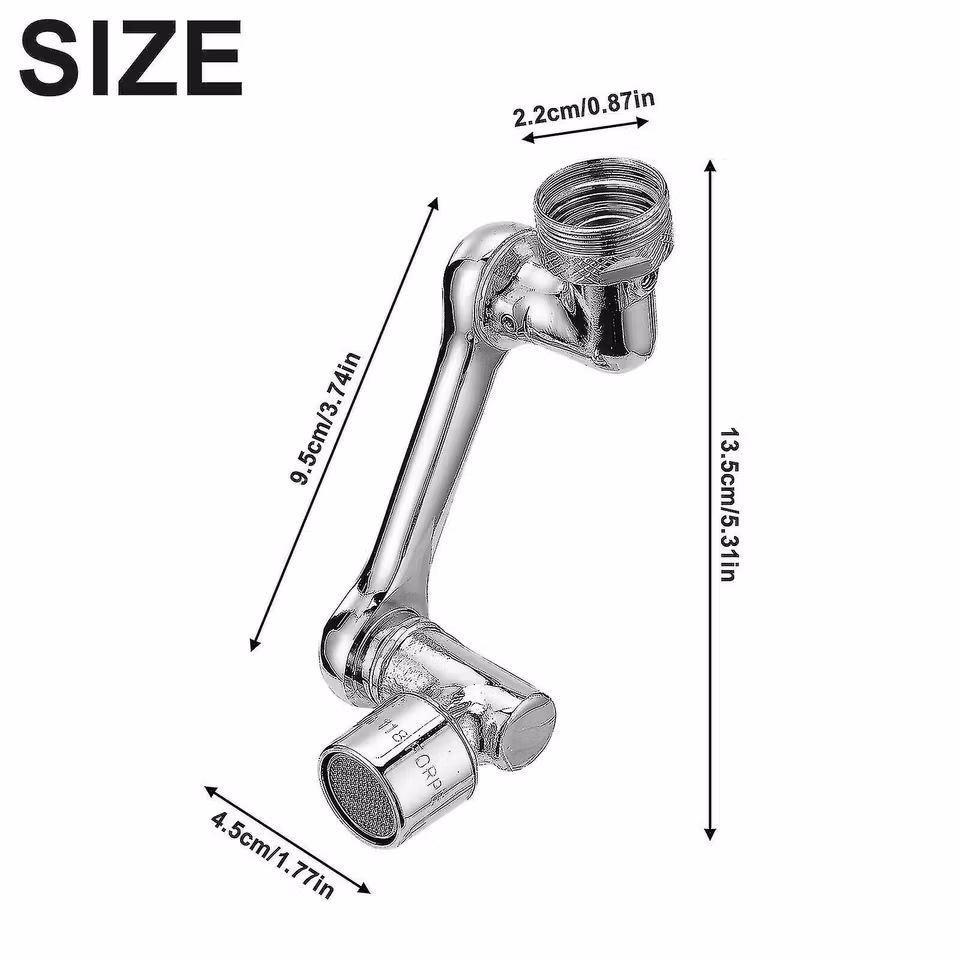 Roterande kran 1080°