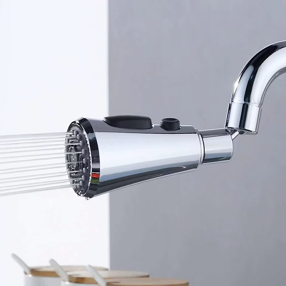 360° vridbart sprayhuvud