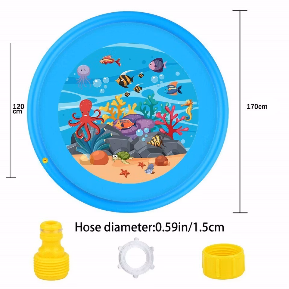 Sprinklermatta För Vattenlek 170 cm