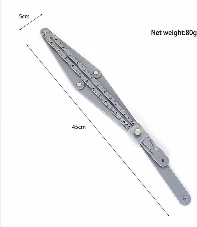 Vinkelsökare Diagonal linjal