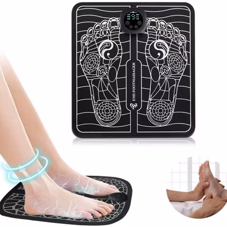 Elektrisk Fotmassageplatta EMS
