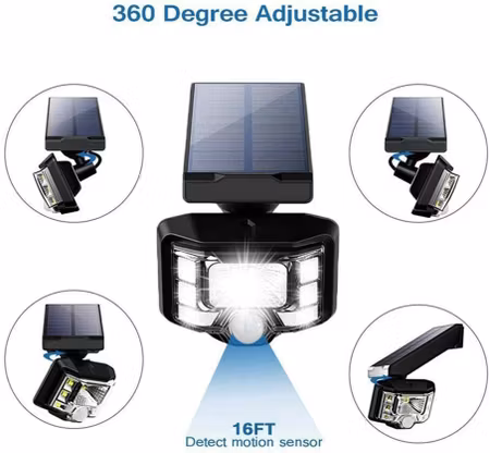 Lampa med rörelsesensor Model ESW-08