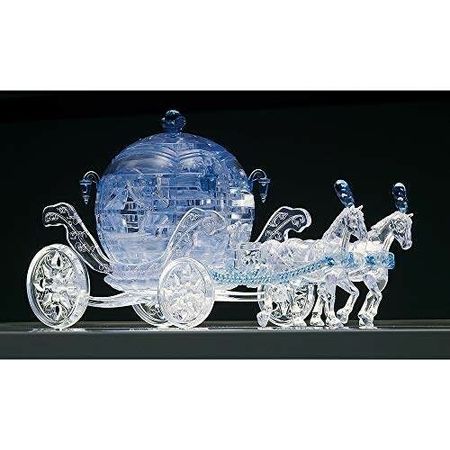 Crystal puzzle Carriage blue