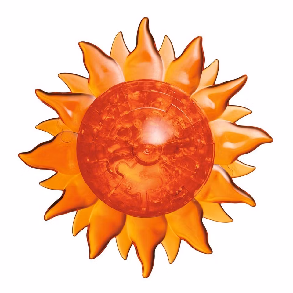Crystal puzzle Sun