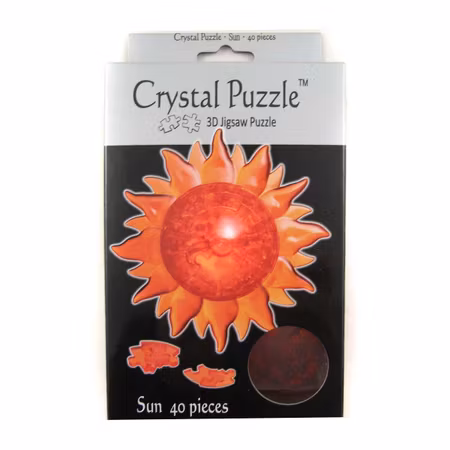 Crystal puzzle Sun