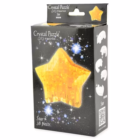 Crystal puzzle star 38pcs