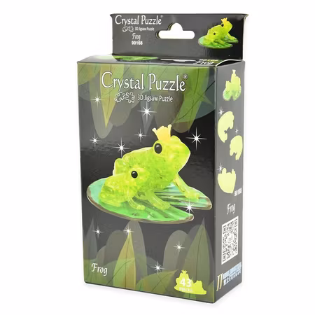 Crystal puzzle frog 43pcs