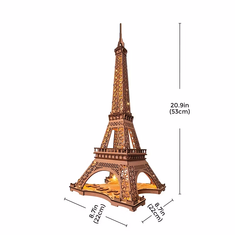 Night of the Eiffel Tower Rolife Robotime TGL01