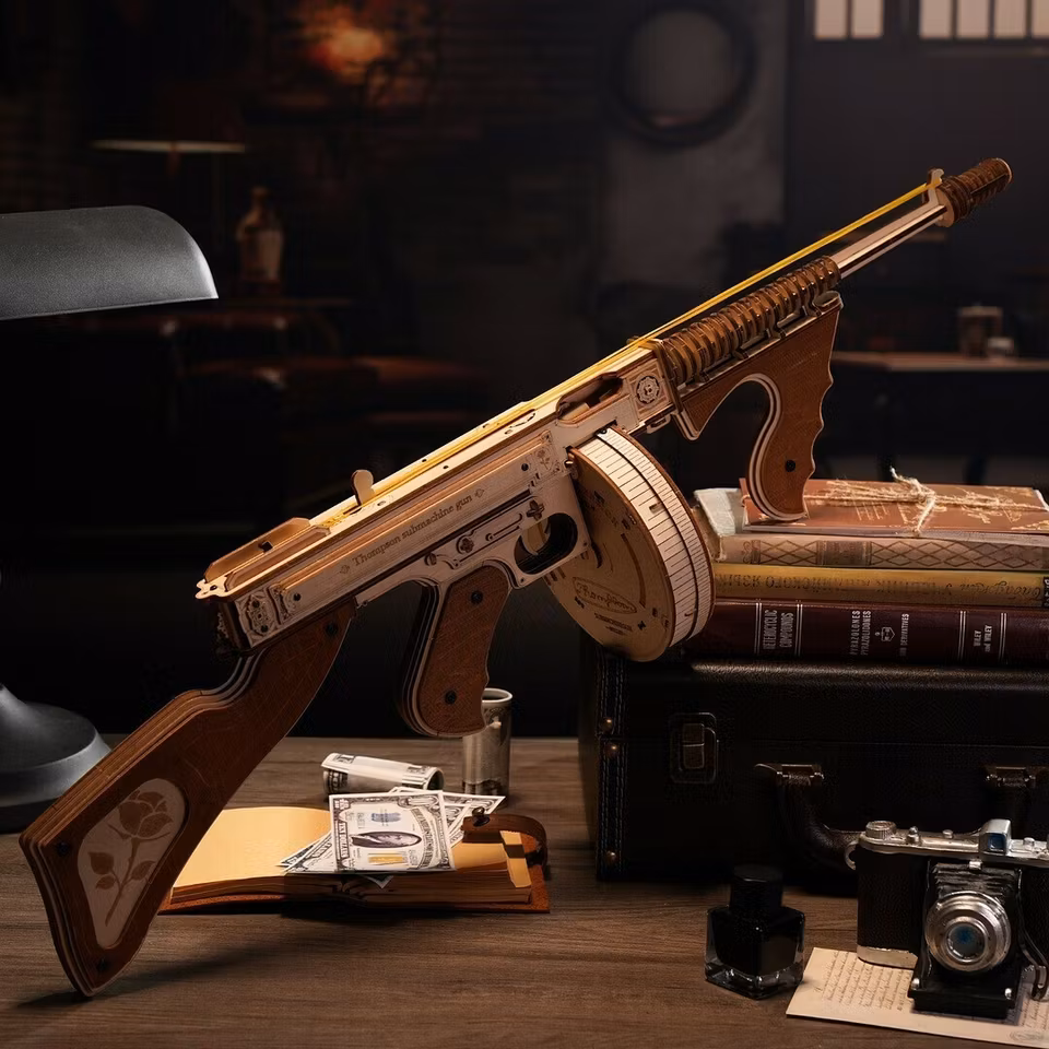 Thompson Submachine Gun LQB01 Robotime