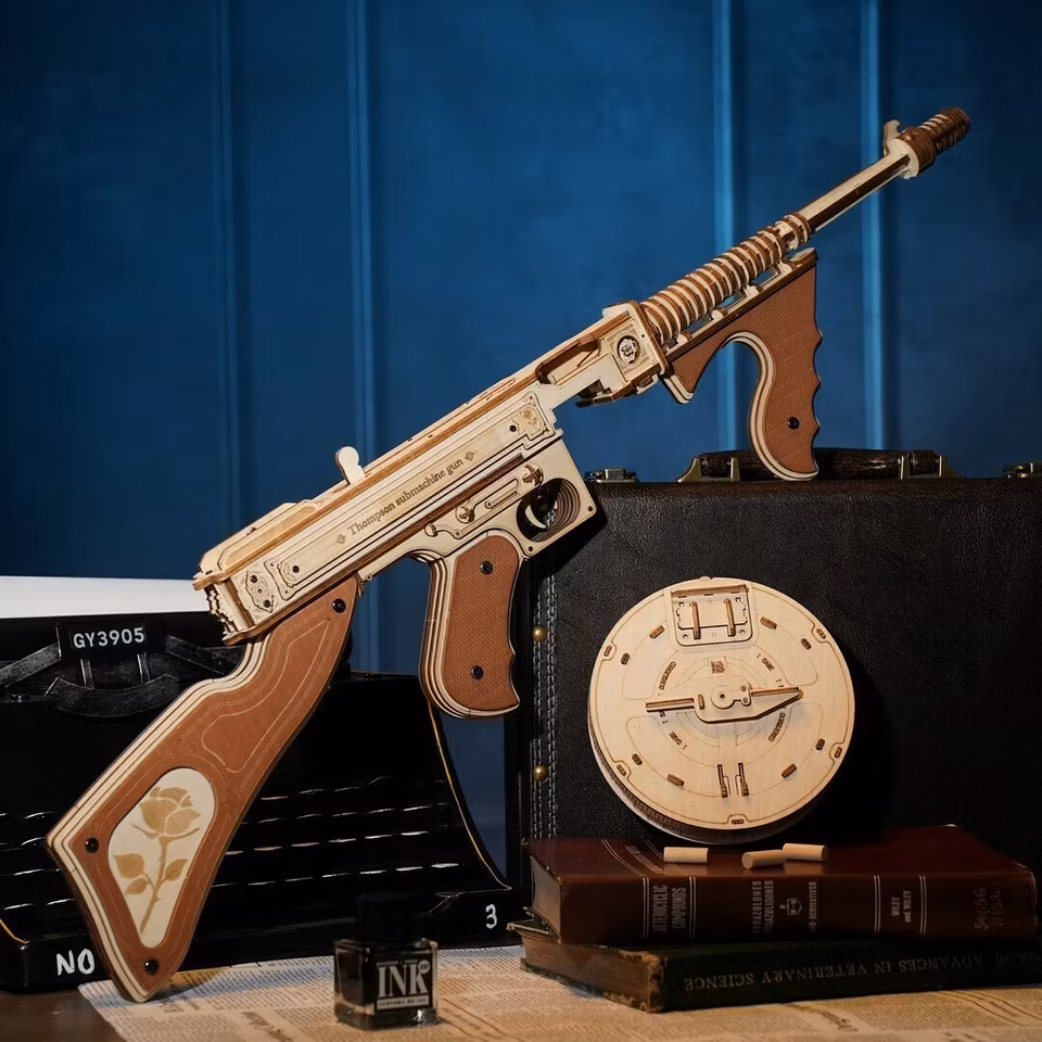Thompson Submachine Gun LQB01 Robotime