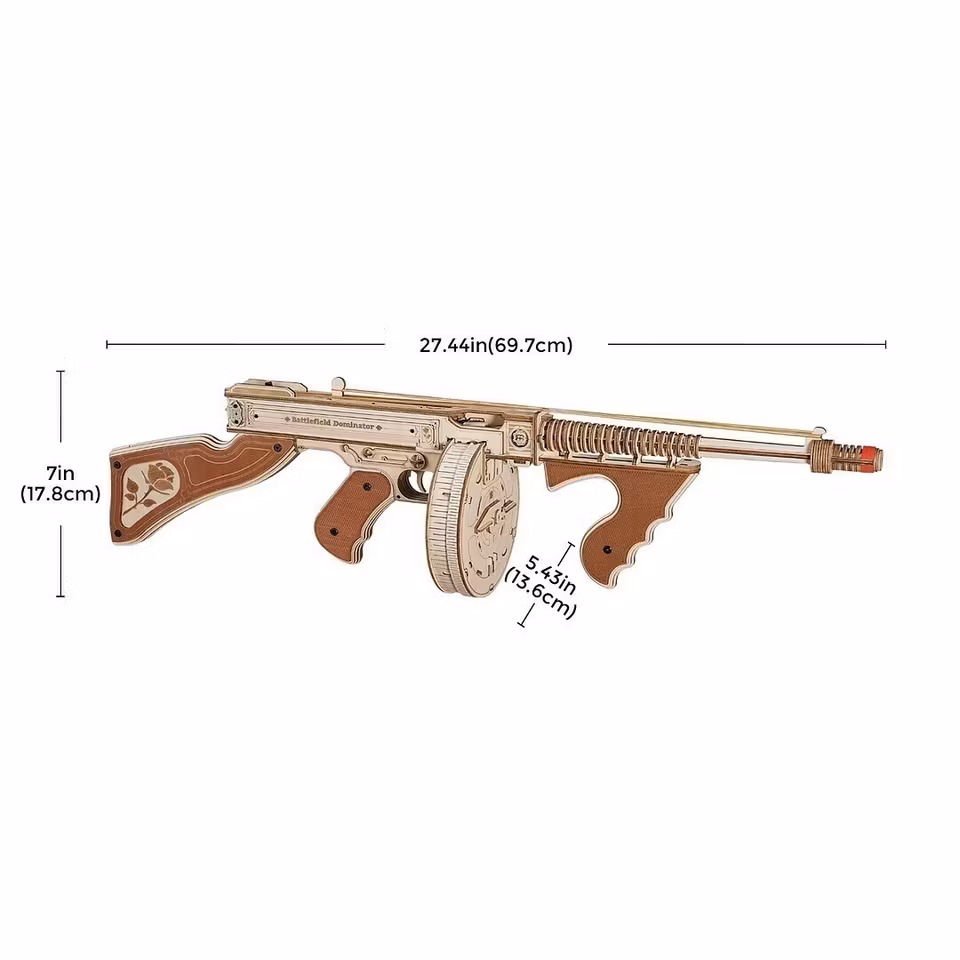 Thompson Submachine Gun LQB01 Robotime