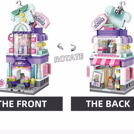 Mini City Shop - clothes store Nr 1648