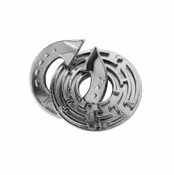 Brain Teaser maze lock