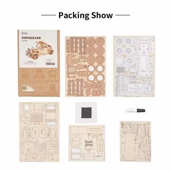 Vintage Car TG504 Robotime