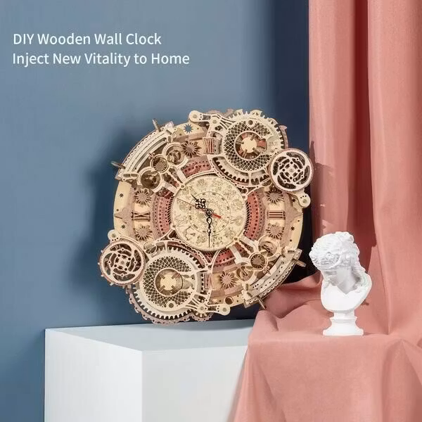 Zodiac Wall Clock Time Engine LC601 Robotime