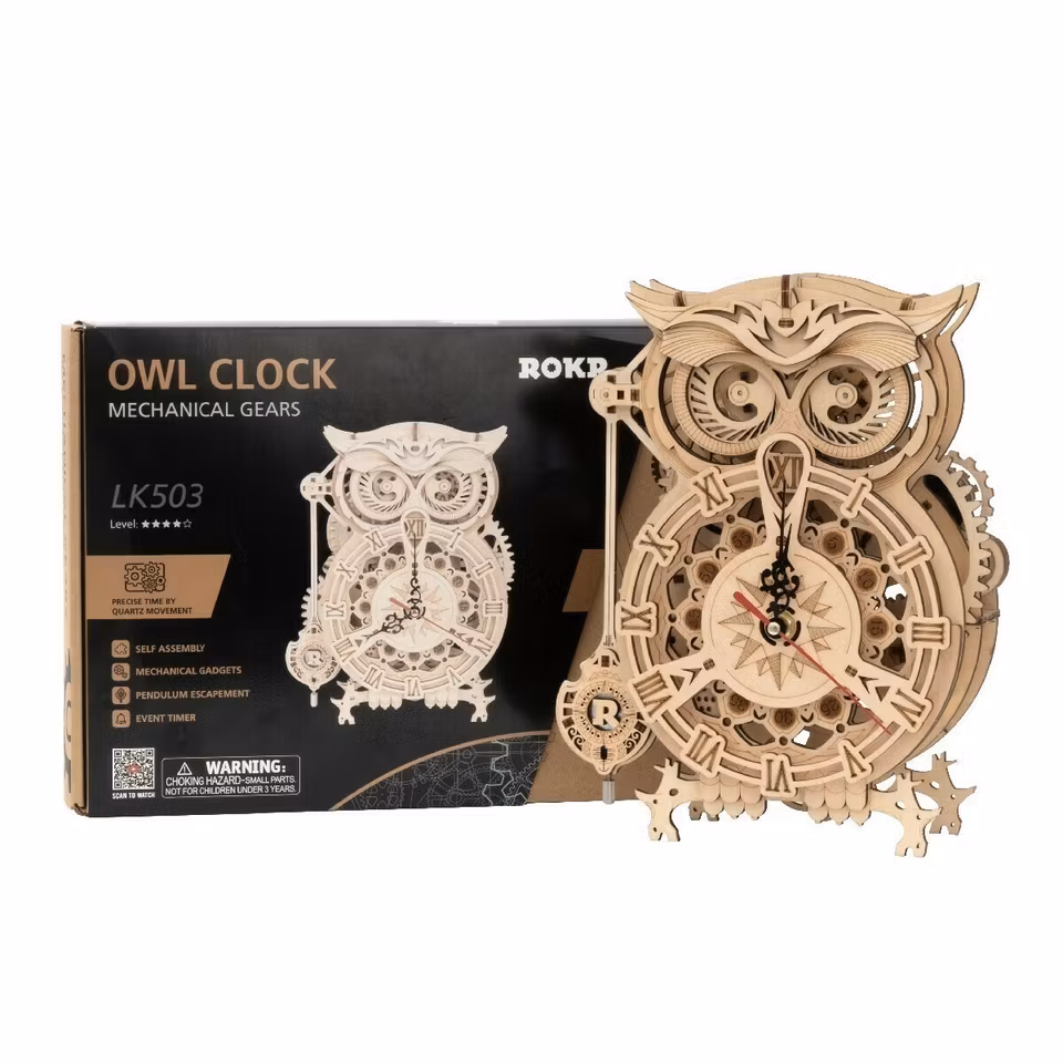 Owl Clock LK503 Robotime