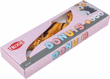 Donuts, blandade, ø 9 cm, 3 × 55 g