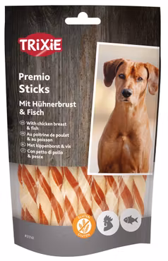 PREMIO Fish Chicken Sticks, 80 g