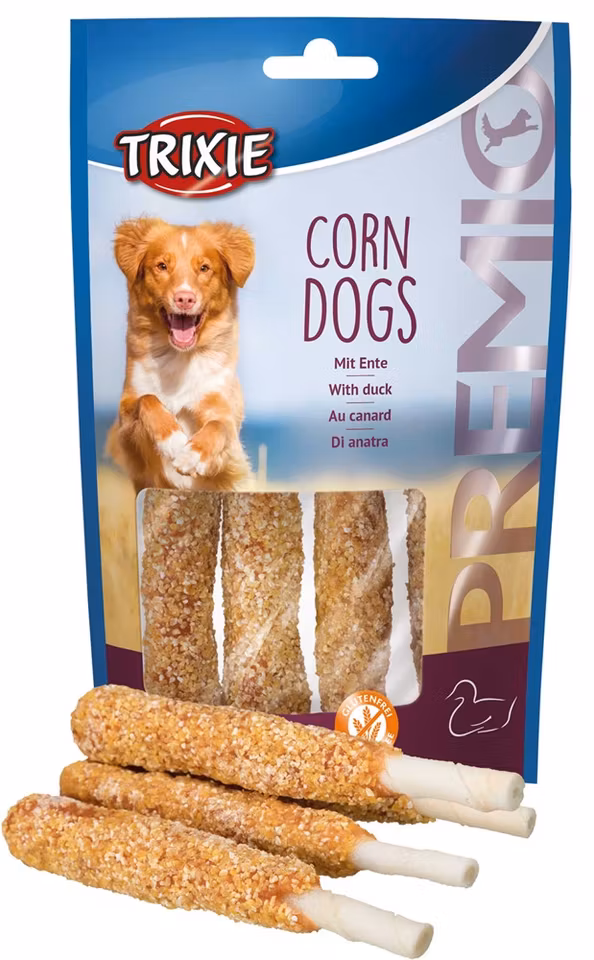 PREMIO Corn Dogs med anka, 4 st./100 g