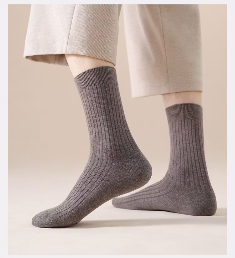 Varma Strumpor med marinoull - Natur