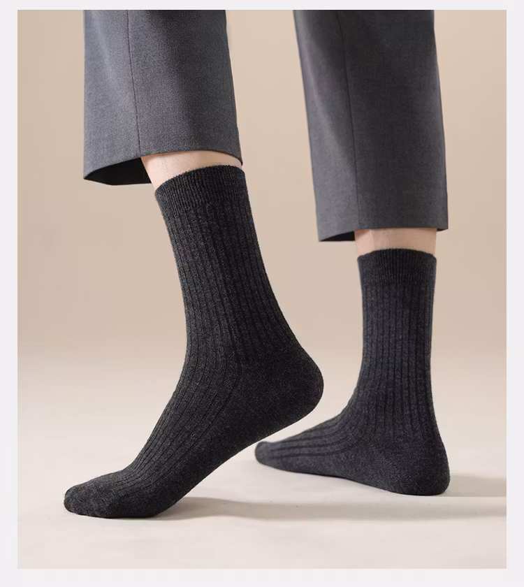 Varma Strumpor med marinoull - Natur