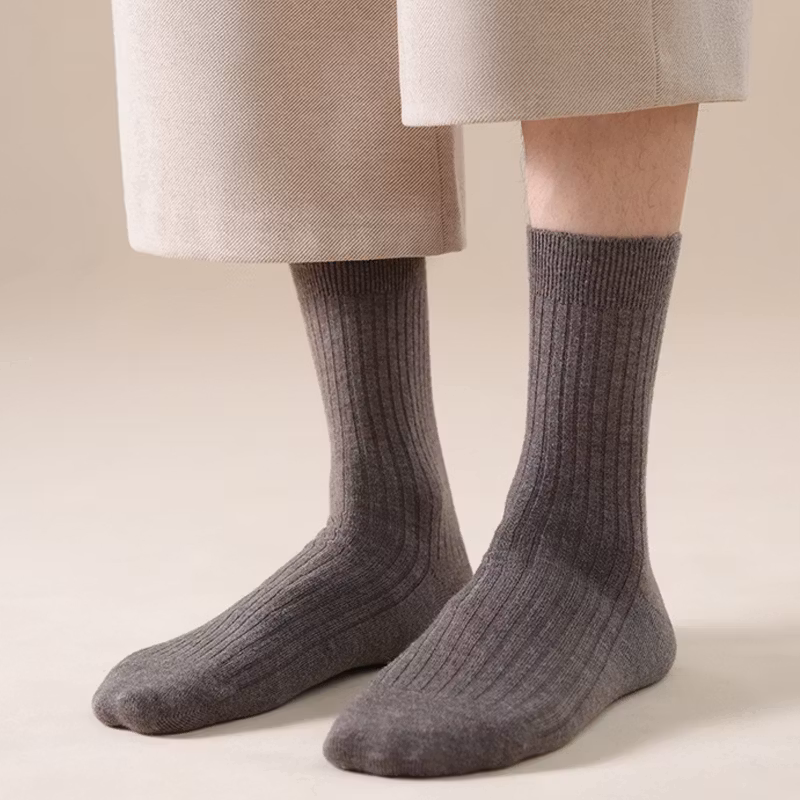 Varma Strumpor med marinoull - Natur