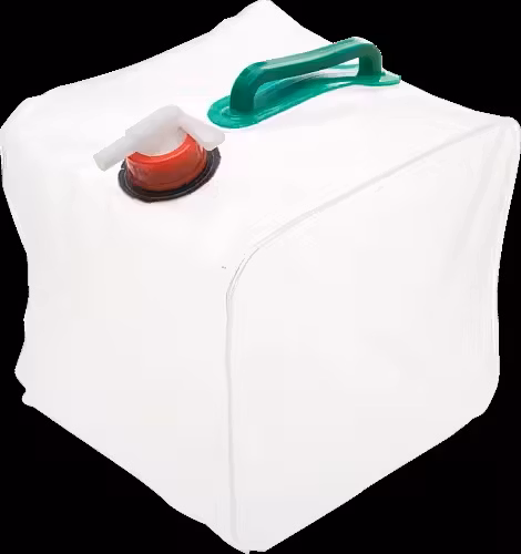 Vattendunk med handtag och kran hopfällbar
