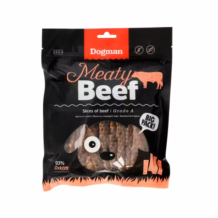 Meaty Slices of Beef Hundgodis 300g