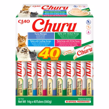 Cat Cremy Tuna Seafood Varieties 40x14g
