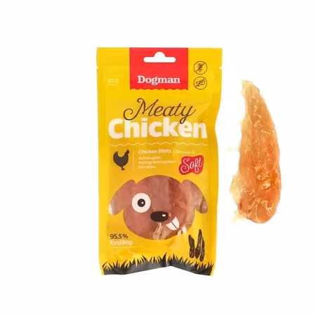 Hundgodis Meaty Chicken Soft Fillets 80g